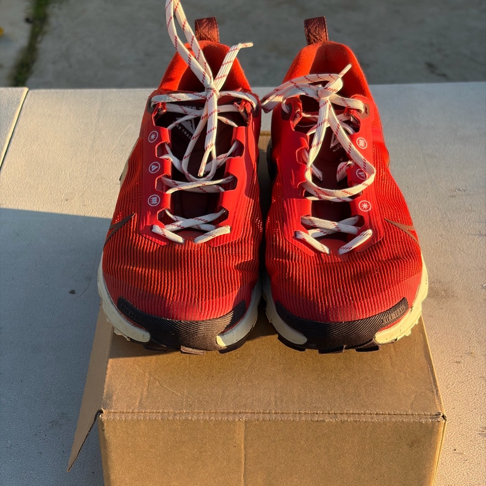 Nike React Terra Kiger 9 Trail Running Shoes Men’s Red w/ Box